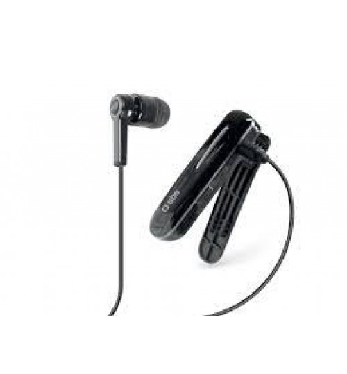 SBS Bluetooth Mono Earset with Clip Holder
