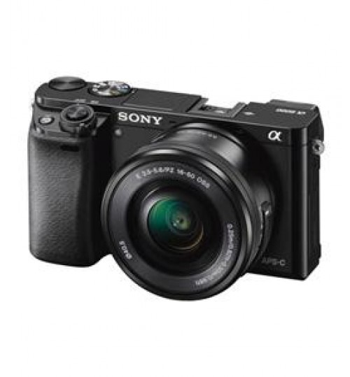Sony Camera,24.3 MP,11FPS,FULL HD,NFC,Wifi,AF .6 sec,Memory 8GB,ilce 6000l,Guarantee 2 Years