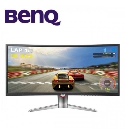 BenQ Monitor, Curve,XR3501,ultra curve Gaming Monitors,9H.LE7LB,QBP ,35",Guarantee Agent