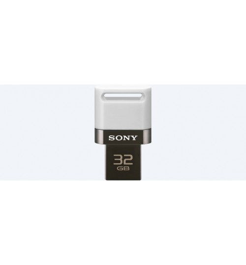 Flash Memory,Sony ,32GB ,USB 3.0 ,White,Flash Drive for Smartphone and Tablets,USM32SA3/w,Agent Guarantee