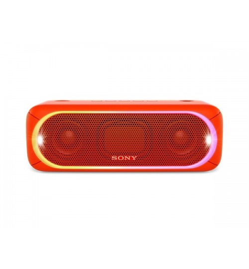 Sony Speakers,SRS-XB30,Powerful Portable Wireless Speaker with Extra Bass and Lighting Red