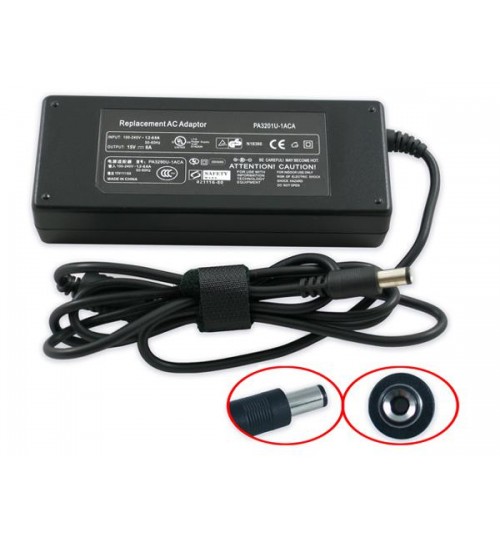 Toshiba75W Laptop Charger 15V-5A 
