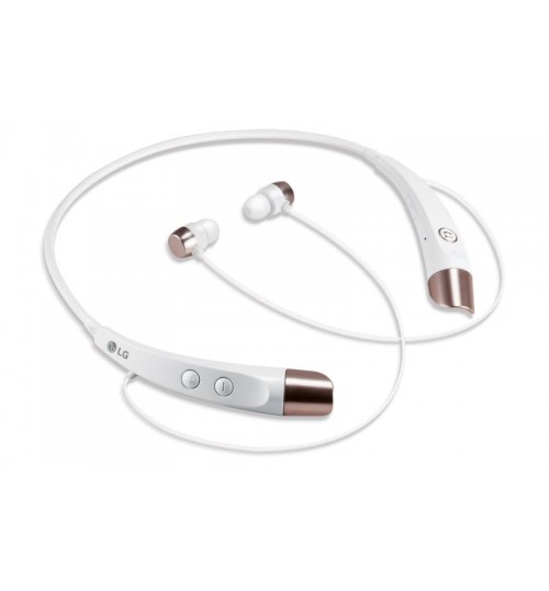 LG TONE+ Bluetooth Stereo Headset HBS-500, White