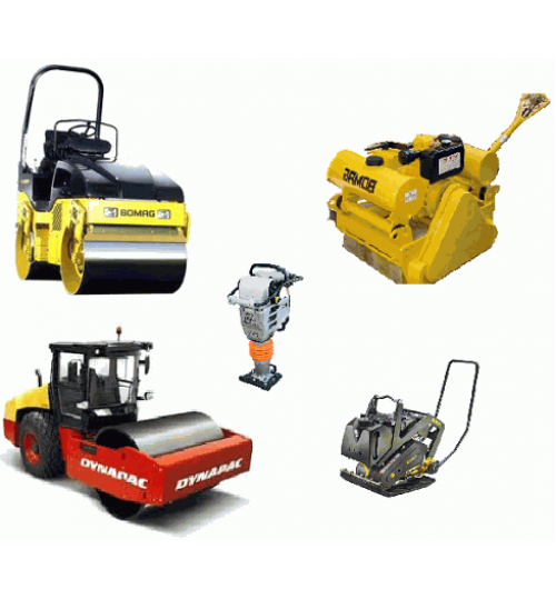  Equipment Rollers Rental multi Sizes  Bomag and Dynapac 