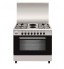 Glem Gas Cooker 90X60, 4 Gas+2 Electric, Steel