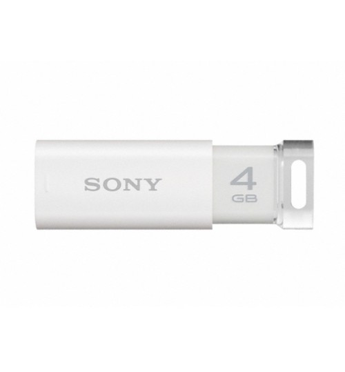 Memory USB Sony,4GB USB, Micro Vault CLICK ,White,USM4GP/W,Agent Guarantee