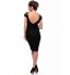 GODDIVA DR649 Midi Dress for Women - 8 UK, Black