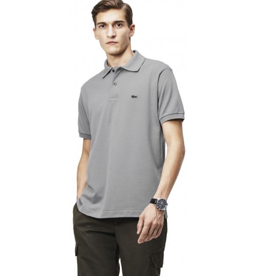 Lacoste Polo T-Shirt for Men - Grey - Size 5 US - 094126 KC8