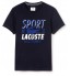 Lacoste T-Shirt for Men - Blue - Size 5 US - 094115 3FJ