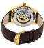 Stuhrling Casual Watch for Men - Leather, Brown, 835.03