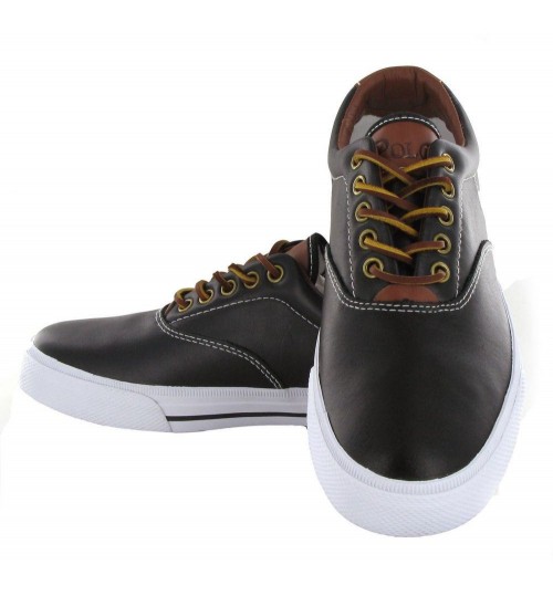 Casual Shoes for Men by Polo Ralph Lauren , Size 43 EU , Black , 816132960001