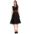 Opera Dress For Women, Black, 42 EU, 1512134294