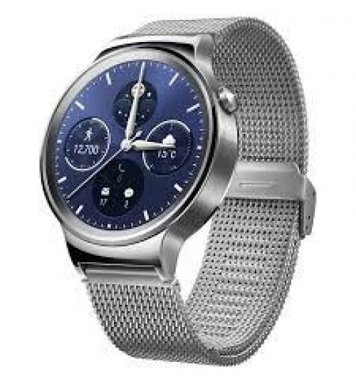 Huawei W1 Smartwatch Silver Case Mesh Band