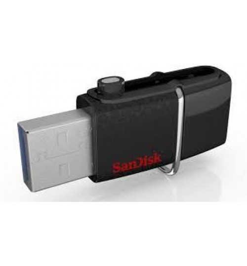 SANDISK 32GB Dual Drive USB 3.0 130 mb/s, Black