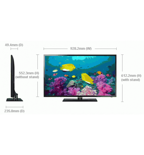 تليفزيون سامسونج 40 بوصة ال اي دي .UA40F5300 Smart 40-Inch Full HD LED TV 