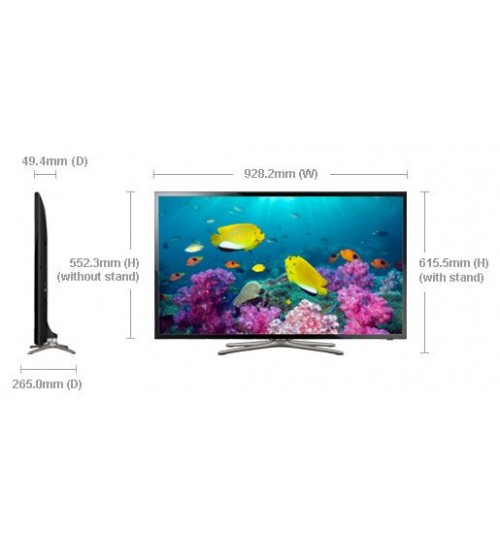 تليفزيون سامسونج 40 بوصة ال اي دي . UA40F5500 Smart 40-Inch Full HD LED TV