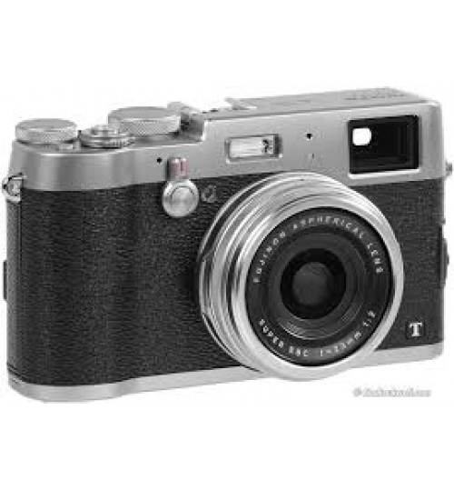 FUJIFILM X100T Compact Camera, Silver
