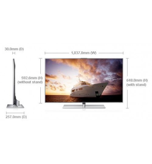 تليفزيون سامسونج 46 بوصة ال اي دي . UA46F7500 Smart 46-Inch Full HD LED TV