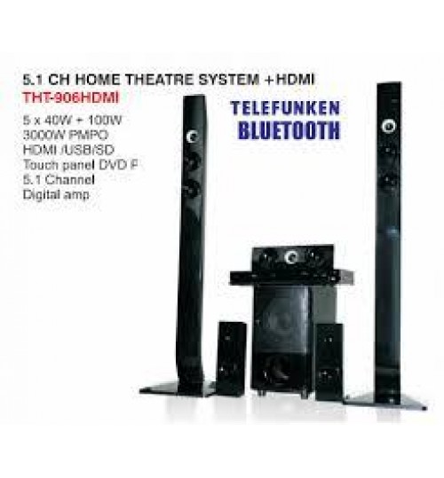 TELEFUNKEN Home Theatre DVD 5.1ch, 200W