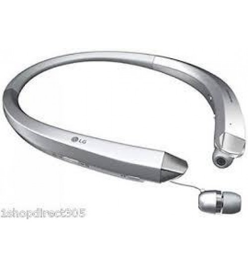 LG Tone Infinim Bluetooth Headset, Silver