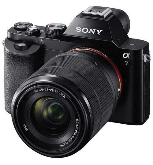 a7 Full Frame Mirrorless Camera w/ 28-70mm full frame lens ILCE-7K (Free 8GB + Bag)
