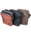 Promate QUIRE Compact Messenger Case Bag for Tablets with Interior Bubble Pad Protector - BROWN