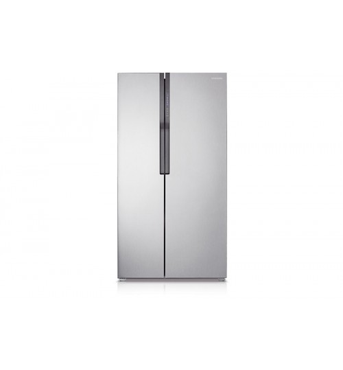 Samsung Refrigerator  Side/Side Refrigerator 19.8 Cu.Ft. Silver Warranty Agent RS552NRUASLA