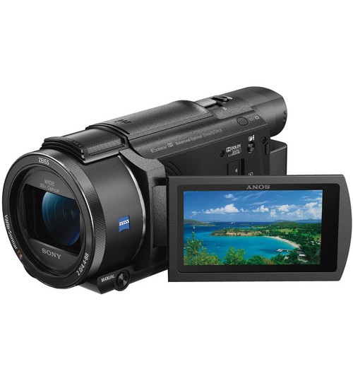 Sony Camera,Ultra HD Handycam Camcorder,4K ,30p ,100mbps,BOSS+5Axis, HS Rec, 20X,FDR-AX53,Agent Guarantee