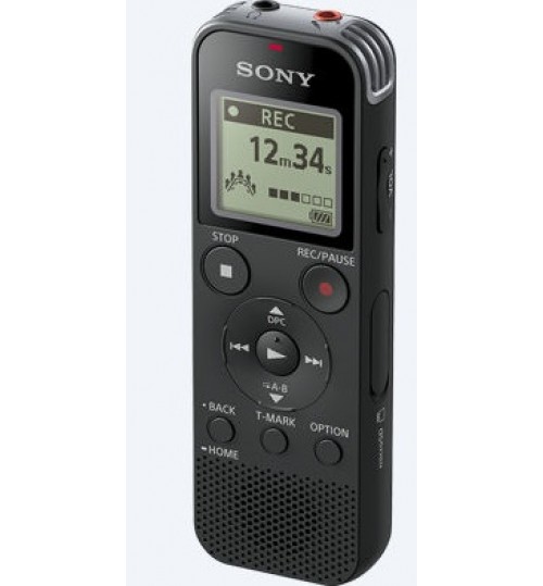 Sony Media,Digital Voice Recorder with Built-in USB,DVR with Built-in Mic, 32GB Slot,ICD-PX470,Agent Guarantee