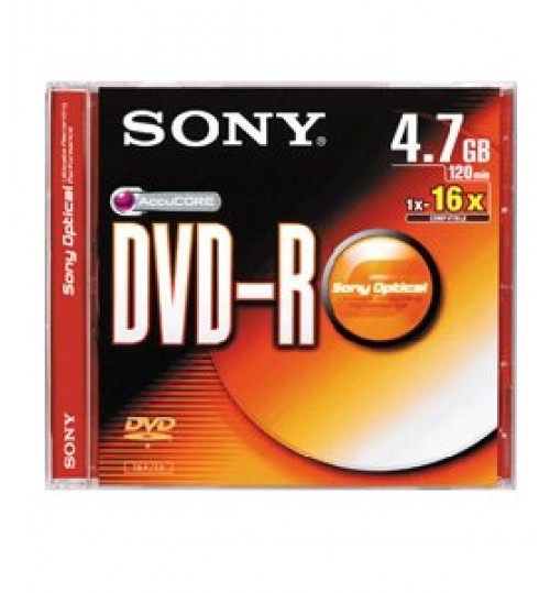 DVD Sony,DVD-RECORDABLE DISC ,16X,DVD+R,4.7GB,25DPR47C3