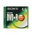 DVD Sony,DVD-RECORDABLE DISC,16X,4.7GB,DPR47C3