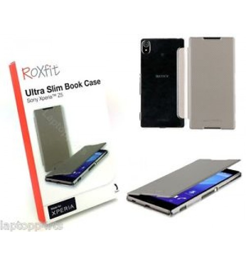 Xperia Z5 Slim Book Case With Clear,Silever,SMA5160S
