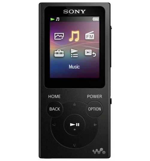 MP3 Player,Sony,MP4 ,8GB ,Walkman digital music player,Black,NW-E394/BC,Agent Guarantee