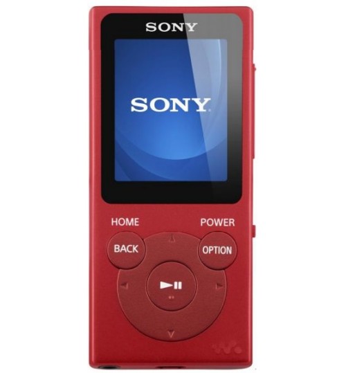MP3 Player,Sony,MP4 ,8GB ,,Playback ,Red,NW-E394/RC,Agent Guarantee