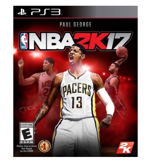 Playstation Games,NBA 2K17 PS3 KSA, T2-PS3-NBA2K17