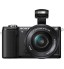 كاميره سوني,كاميرا α5000 E-mount مع حساس APS-C,دقة 20.1 ميجا بكسل,شاشة ال سي دي,واي فاي,ILCE-5000L(BLK),ضمان الوكيل 
