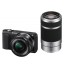 16.1 Mega Pixel Camera Body (Black) with SELP1650 & SEL55210 Lens