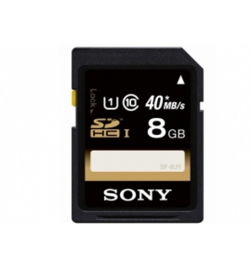 Memory card Sony,High Speed SD,8 GB,40MB/S,SF-8UY,Agent Guarantee
