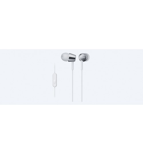HeadPhone Sony,EX150AP,In-ear Headphones,White,Agent Guarantee