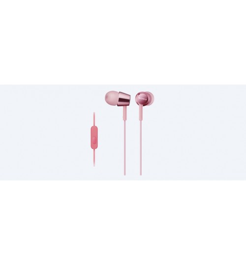 HeadPhone Sony,EX150AP,In-ear Headphones,Pink,Agent Guarantee