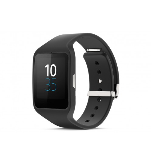 Smart Watche Sony,SmartWatch 3 for Android,Transflective Display SmartWatch,SWR50-BLKWATCH,Black,Agent Guarantee