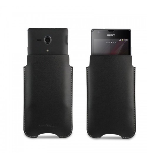Roxfit Pouch Case Cover For Sony Xperia SP & Acro S,Black,SMA3132B,Agent Guarantee