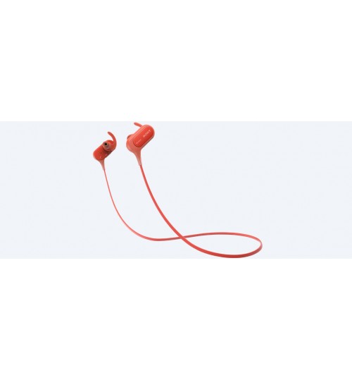 HeadPhone Sony,XB50BS EXTRA BASS™ Wireless Sports In-ear Headphones,MDR-XB50BS,Red,Agent Guarantee