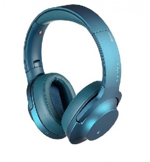 HEADPHONES,h.ear on Wireless NC,Wireless Technology,Bluetooth and NFC One-touch,MDR-100ABN,Blue,Agent Guarantee