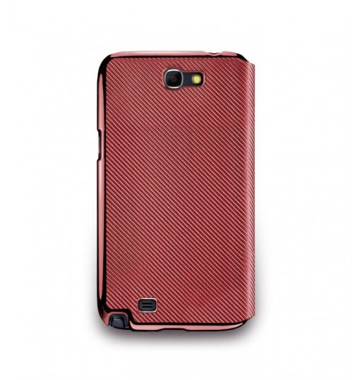 Navjack Fiberglass Case for Galaxy Note  2 ( Red Color)