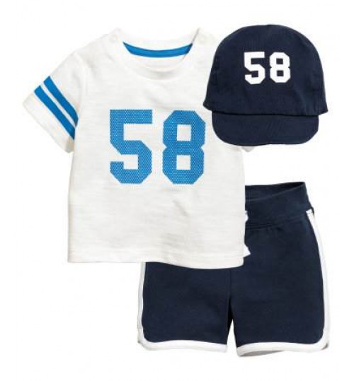 H&M Baby Boy 3-Piece Jersey Set