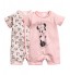 H&M Baby Girl 2-Pack All-In-One Pyjamas