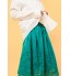 MANGO Kids Girl Embroidered Cotton Skirt