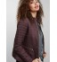 MANGO Plus Size Side-Zip Quilted Coat