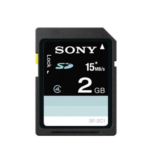 بطاقة الذاكرة SD سعة 2 جيجا بايت